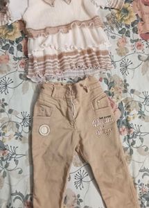 Cute Girl's Outfit Set