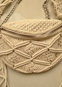 Macrame Crossbody Bag