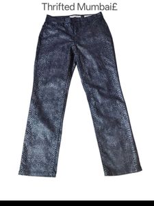 Stylish Snake Print Pants