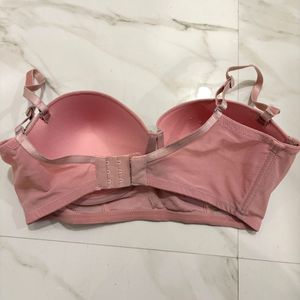 Dusty Pink Lace Padded Bra