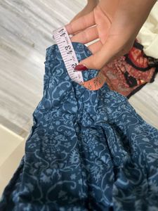 Stylish Blue Printed Kurta