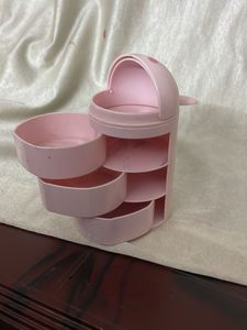 Cute Pink Bunny Stackable Container