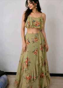 Rapunzel indo western co-ord set
