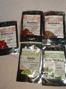 Herbal Hair Care Powders Bundle