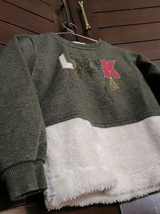 Nins Moda Girl Cute Graphic Sweatshirt