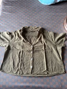 shirt crop top