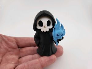 Grim Reaper with fire – Skeleton Action Figure