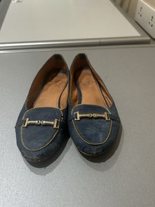 Very Pretty Belly Flat Navy Blue, 38size