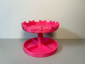 Blush Bow Luxe Jewellery Stand