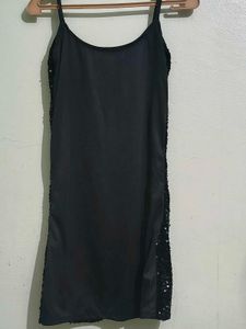 Sparkling Sequin Black Bodycone