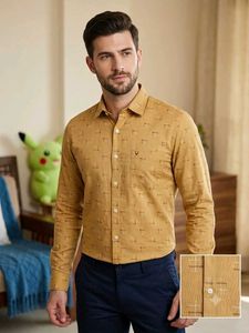 Allen Solly Men's Casual Printed Shirt