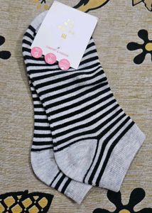Striped Ankle Socks