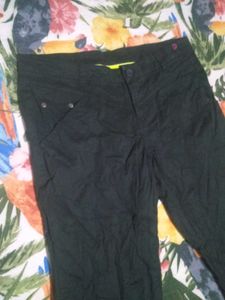 Black Cropped Pants