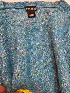 Wet Seal Blue Knit Sweater