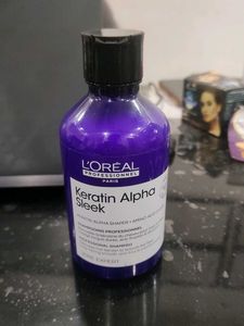 L'Oreal Keratin Alpha Sleek Shampoo