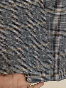 Plaid Mini Wrap Skirt