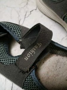 Comfortable Gray Mary Jane Shoes