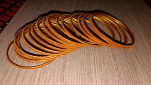 28 Piece Yellow Bangles Set