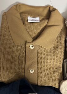 Mango Man Men's Brown Polo Shirt