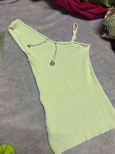 Ribbed Tank Top &amp; Skirt Set32-34