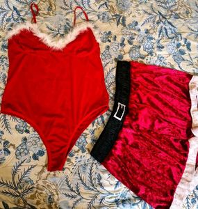 Festive Santa Cosplay Outfit