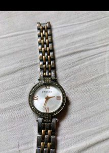 Elegant Two-Tone Women's Watch