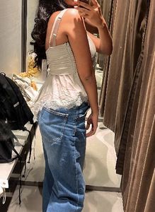zara lacy top new
