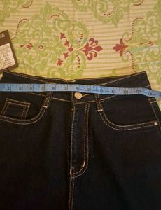 Y2K Flared Dark Wash Denim Jeans