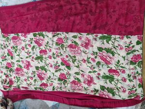 Elegant Floral Saree_ Pack of two