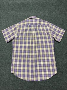 Burberry Plaid Button-Up Shirt