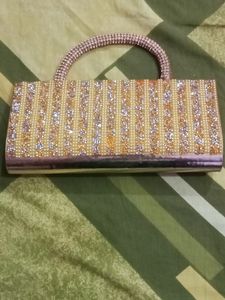 Embellished Clutch Purse