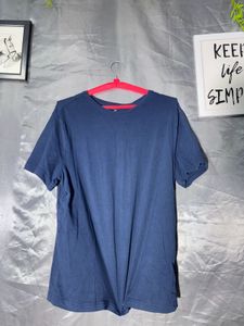 H&amp;M Men's Blue Basic T-Shirt