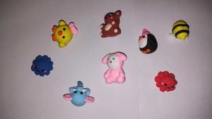 8 Cute Animal clay charms