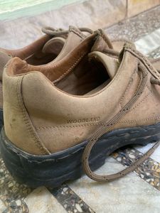 Woodland Comfortable Brown Casual Shoes