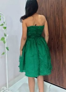 Emerald Green Party Dress