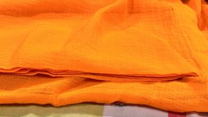 Mustard Yellow Sari (Ready To Wear)