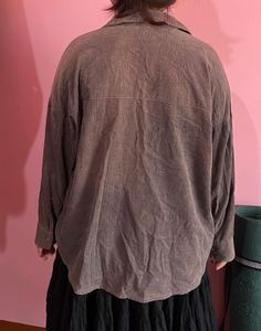 Oversized Corduroy Shirt