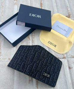 Dior Monogram Bifold Wallet FOR MENS WD BOX