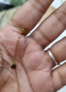 Anti tarnish Delicate Chain Ring with Crystal