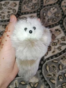 Fluffy Faux Fur Keychain