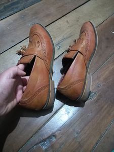 Stylish Brown Tassel Loafers