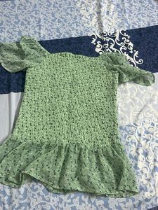 Floral Smocked Puff Sleeve Top