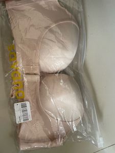 Strapless Beige Bra
