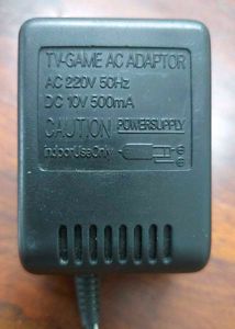 TV- Game AC Adaptor &amp; Ethernet Cable
