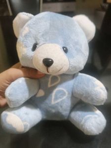 Adorable Blue Teddy Bear Plush