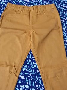 Comfortable Mustard Colored Pants
