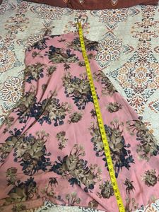 Beautiful Floral Print Maxi Dress