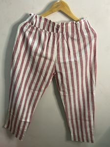 Striped Linen Pants