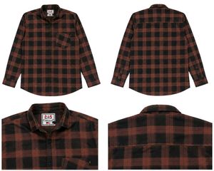 Men's Brown & Black Checked Casual Shirt | Full Sl
