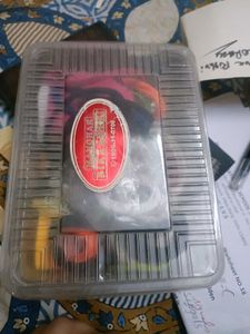 One Box Of Hair Rubber Bands New/ Old Mix